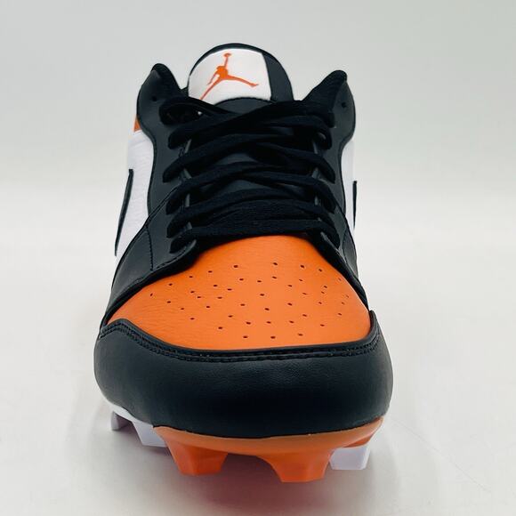 Nike Air Jordan 1 Low TD Black Orange FJ6245 801 Mens Size 13.5 NEW Football